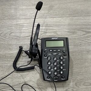 AGPteK Headset & Telephone Call Center Headset Work From Home HA0021